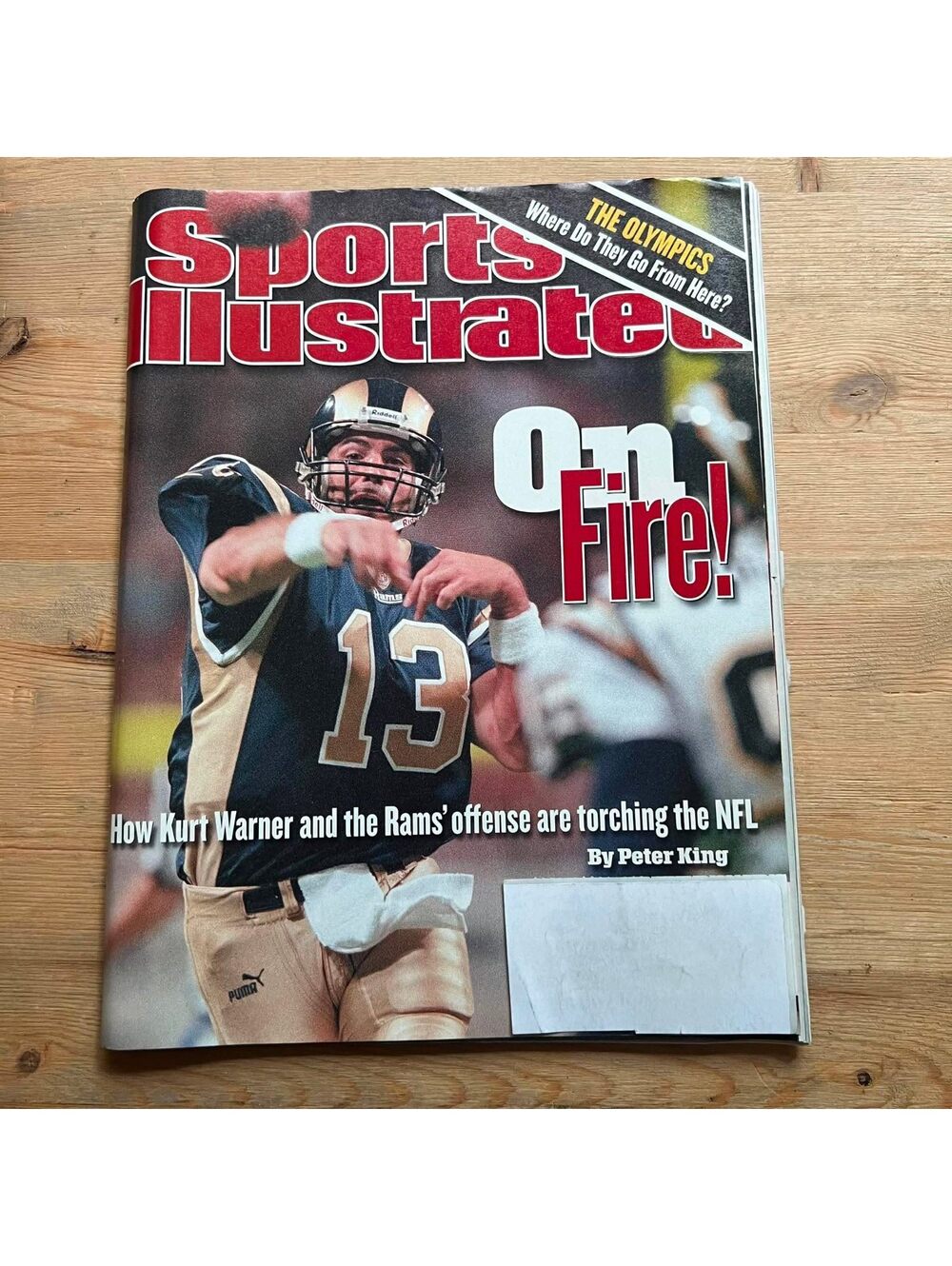 Sports Illustrated On Fire! Magazine BK03
